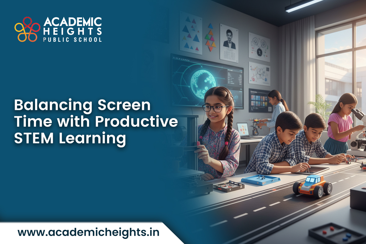Balancing Screen Time with Productive STEM Learning