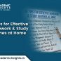 10 Tips for Effective Homework & Study Routines at Home