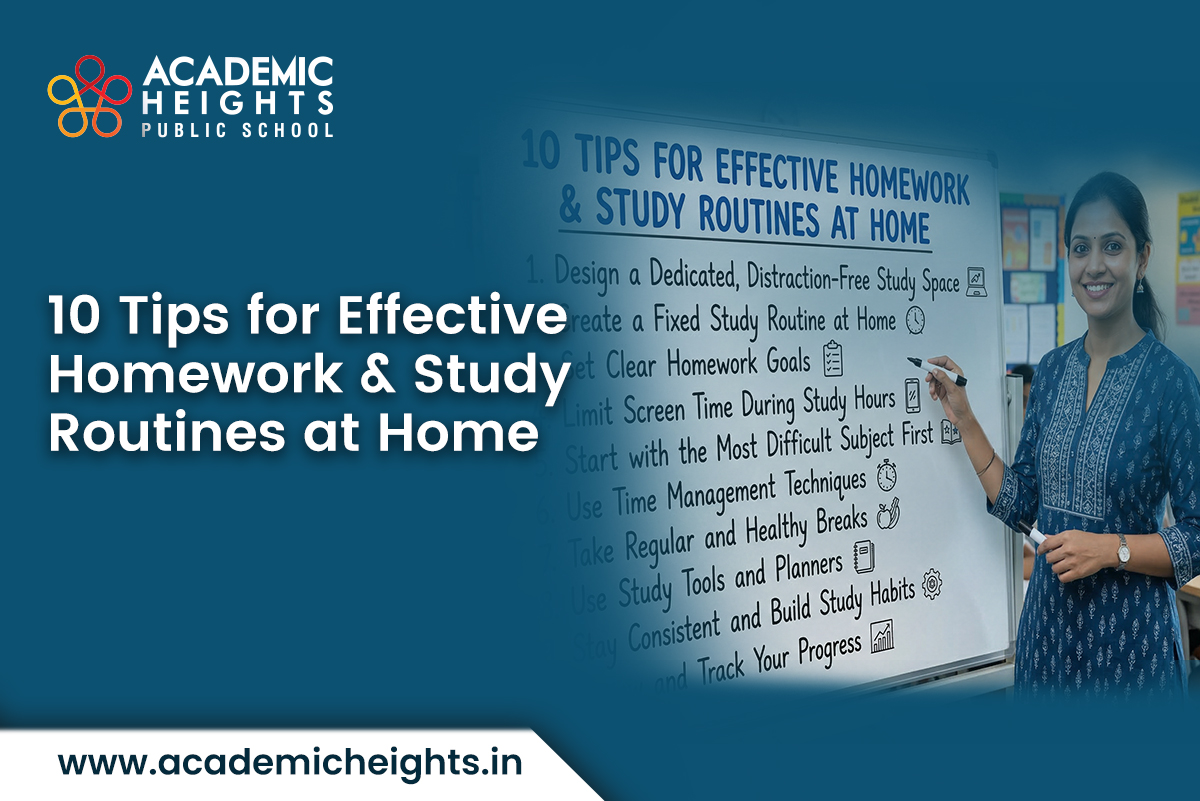 10 Tips for Effective Homework & Study Routines at Home