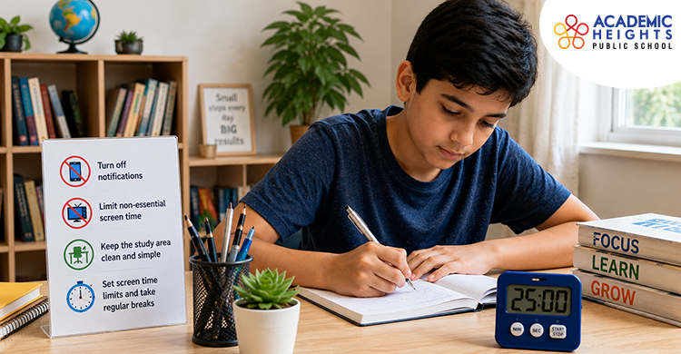 Limiting Distractions and Screen Time