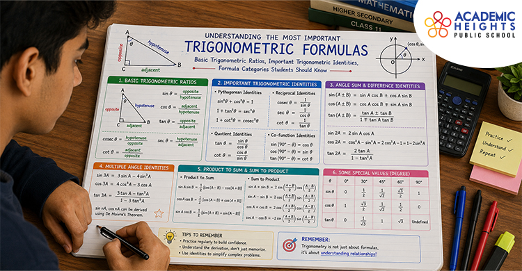 Understanding the Most Important Trigonometric Formulas