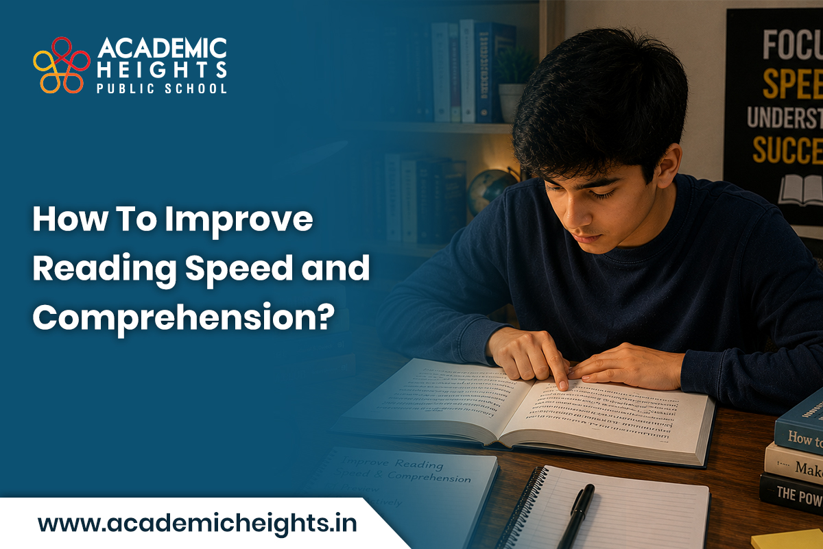 Student learning techniques to improve reading speed faster and understand better