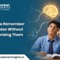 Student learning how to remember formulas without memorizing them